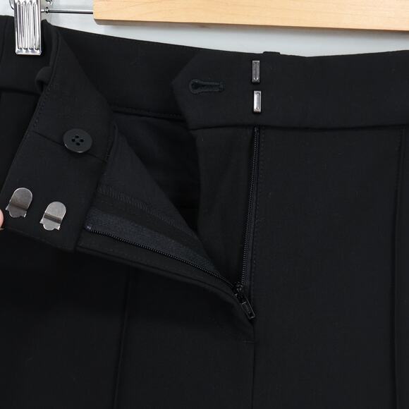 J.Crew Cropped Natalia Pant Four Season Stretch Black Size 4 NWT - Picture 4 of 9
